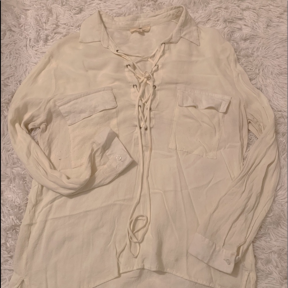 entro tie blouse